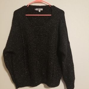 Black Knit glitter sweater